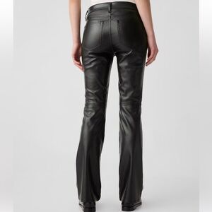 GAP | Mid Rise Baby Boot Vegan-Leather Pants